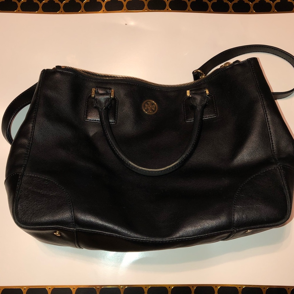 Tory Burch “Robinson” Double Zip Purse